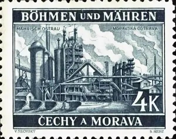 BOHEMIA AND MORAVIA 1939-1944, LITTLE COLLECTION OF MNH AND USED STAMPS 