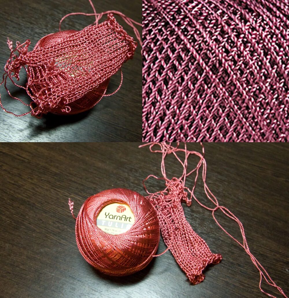 украшения из пряжи крючком. изделия из ириса.