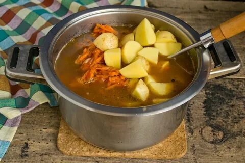 Рецепт супа с зажаркой