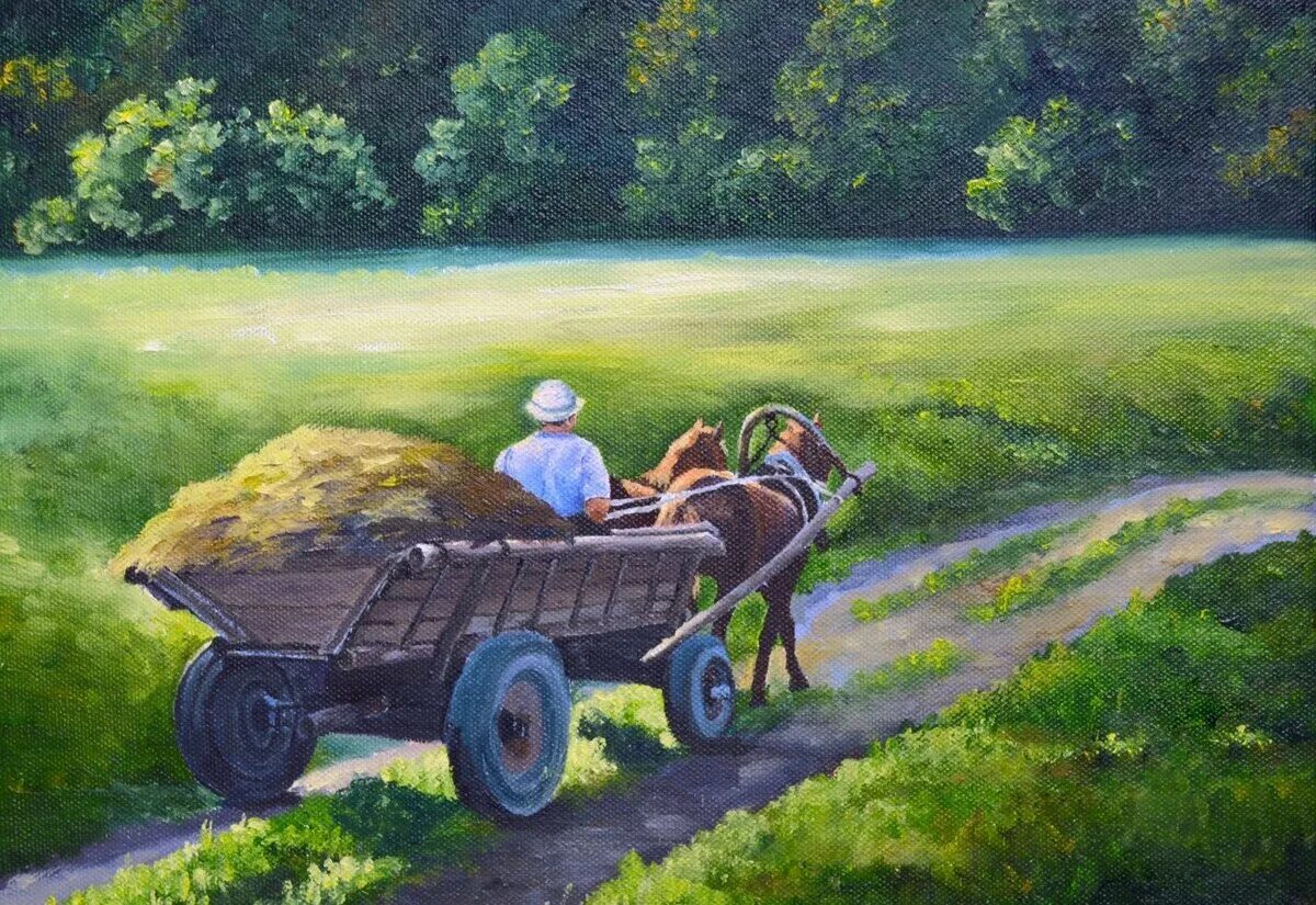 Одинокий человек на дороге. Крестьянская телега. На проселочных дорогах дедушка. Телега с лошадью. Полевая дорога и проселочная дорога.