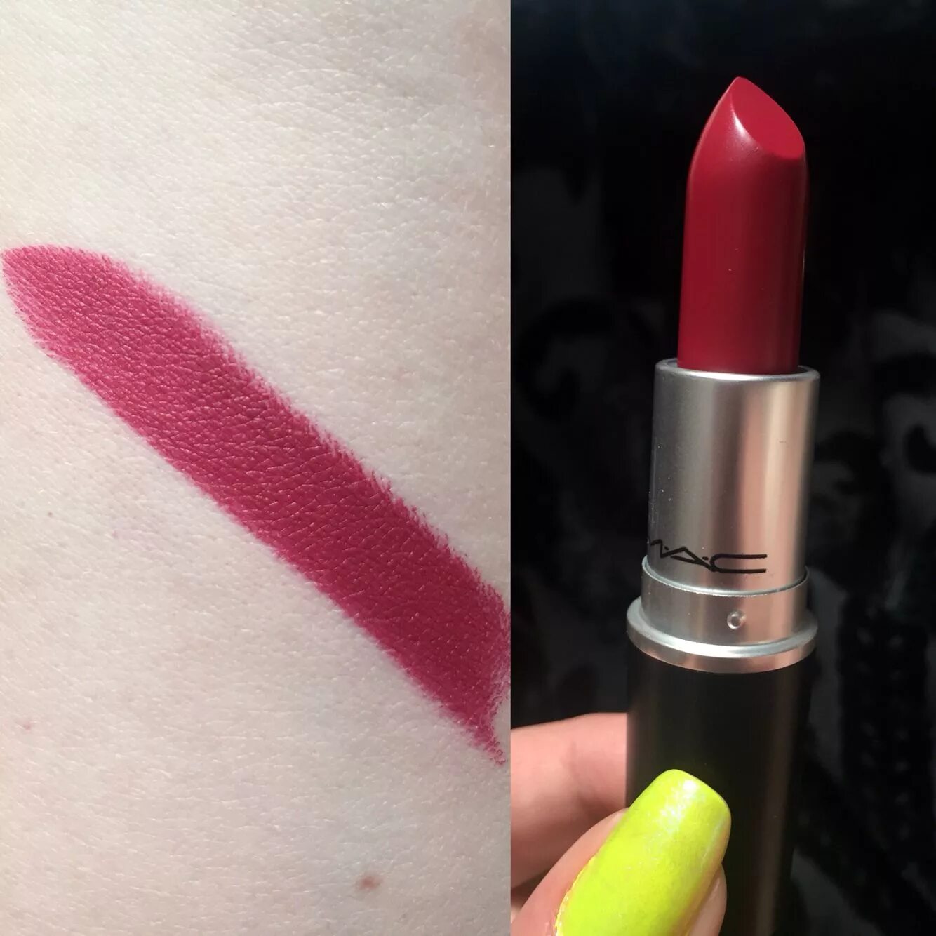 Mac d. Mac d for danger свотчи. mac 630 d for danger. mac lipstick matte d for danger. помада мас d for danger.