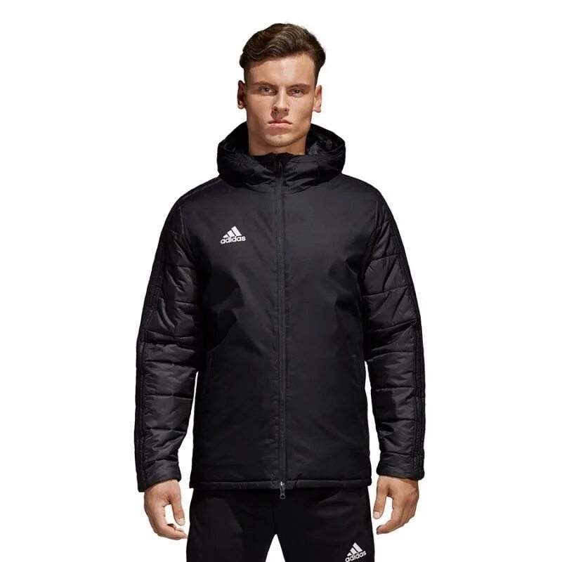 Спортивная осенняя мужская. Куртка Винтер 18 адидас. Adidas Condivo 18 куртка. Куртка adidas jkt18 STD Parka. Adidas Winter Condivo JKT 18.