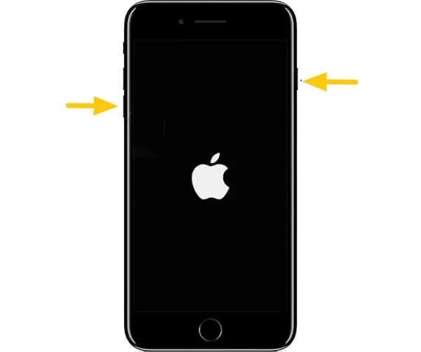 Почему на айфоне яблоко. Айфон 7 hard reset. Жесткая перезагрузка айфон 7. DFU iphone 7 кнопки. Кнопка сброса на айфоне.