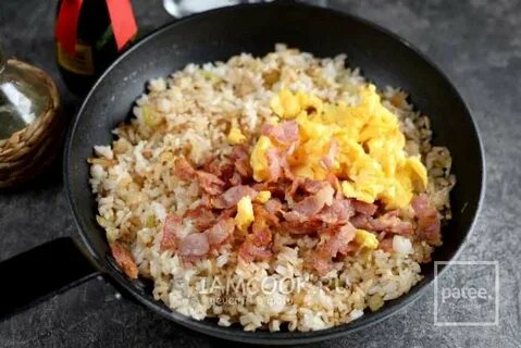 Рис с беконом рецепт