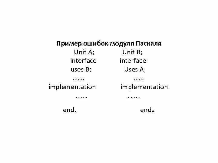 Модуль Pascal. Программа с модулем Паскаль пример. Модуль в Паскале. Структура модуля Паскаль.