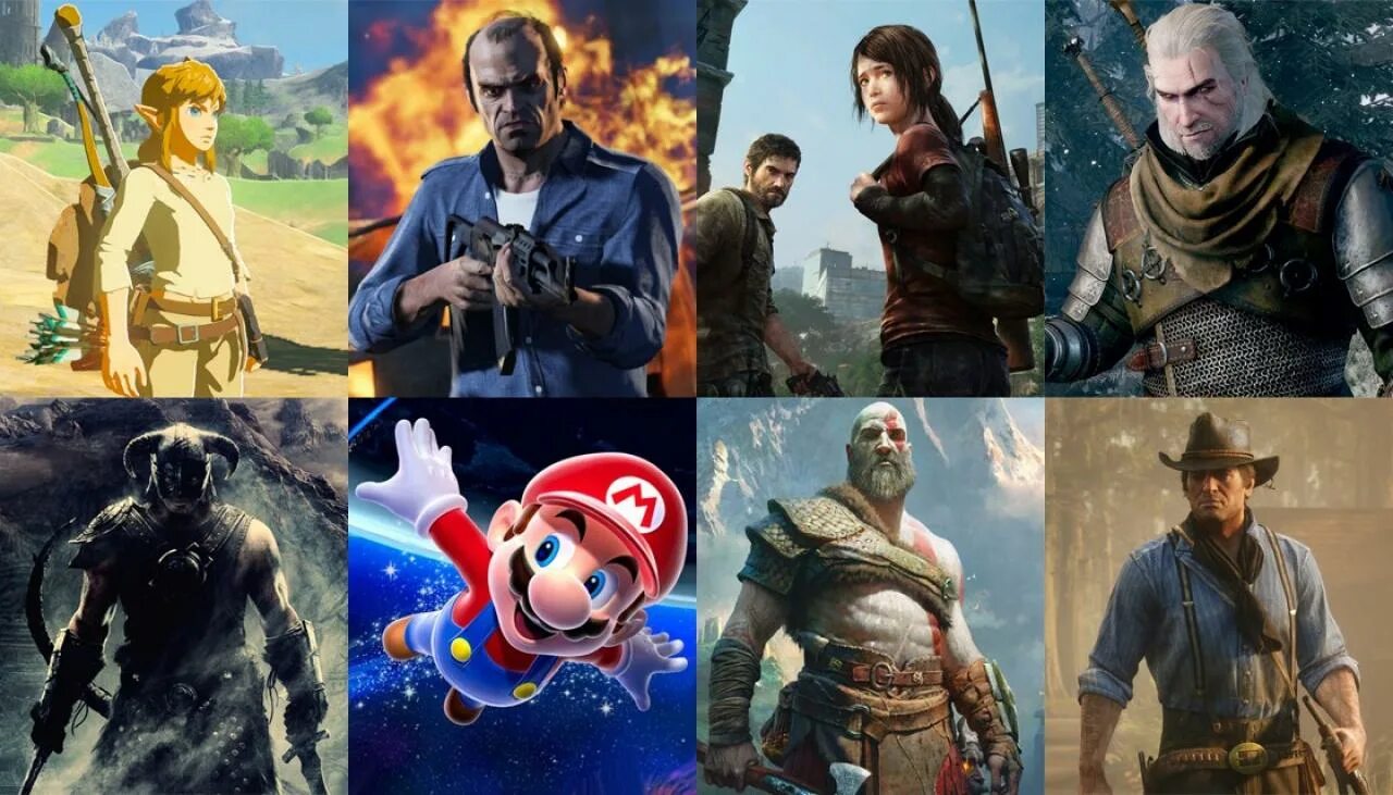 Which game is best. Top best games. Богатый герой в видеоиграх. Лучшие игры всего десятилетия. Best games 2010.