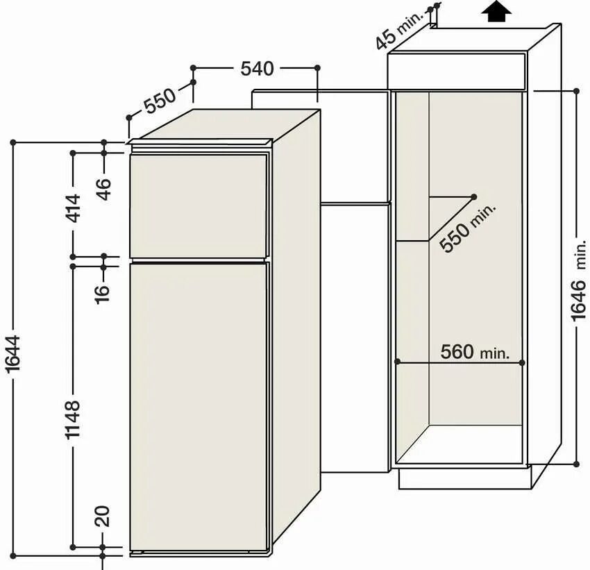 Размер под встраиваемый холодильник. Холодильник Хотпоинт Аристон габариты. Ширина холодильника Хотпоинт Аристон. Холодильник KSI 17860 CFL схема встраивания. Встраиваемый холодильник Hotpoint-Ariston bd 2931.