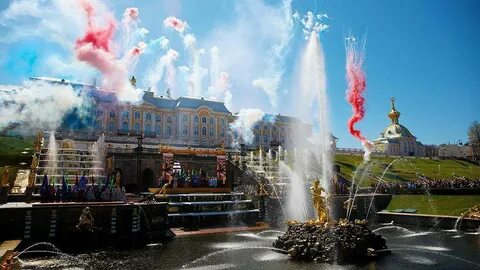 День открытия фонтанов в петергофе