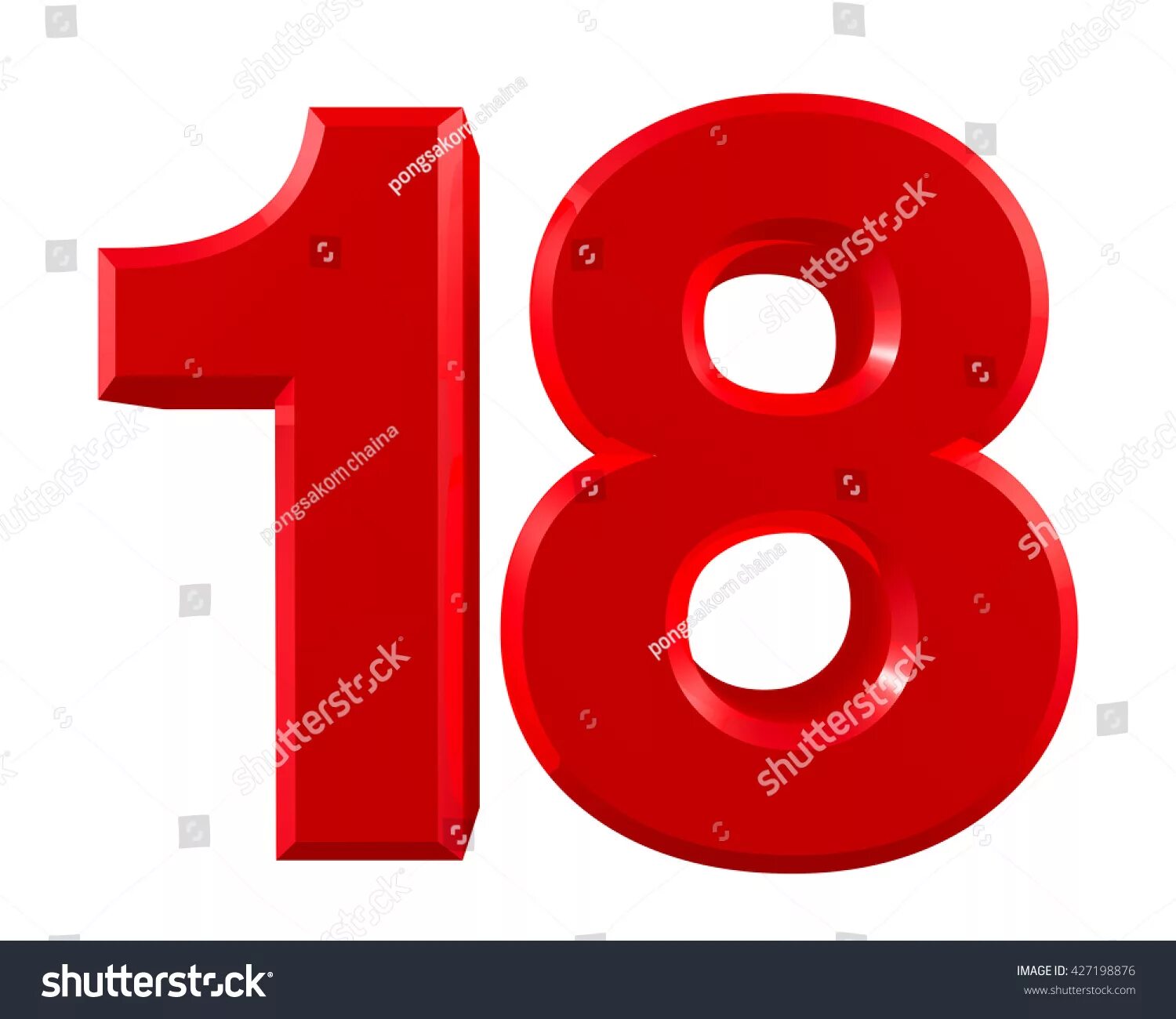 Число а на 18 больше б. Число 18. Красное число 18. Цифра 18 красная. 18 Число арт.