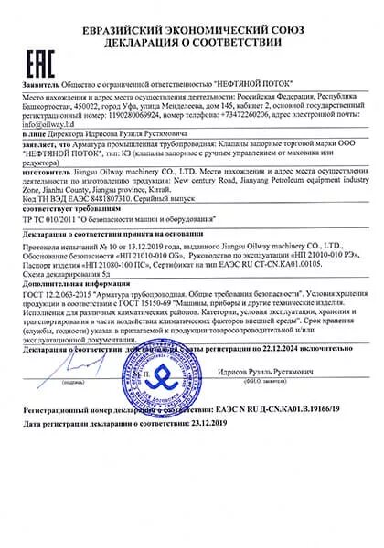 Декларирование 2019