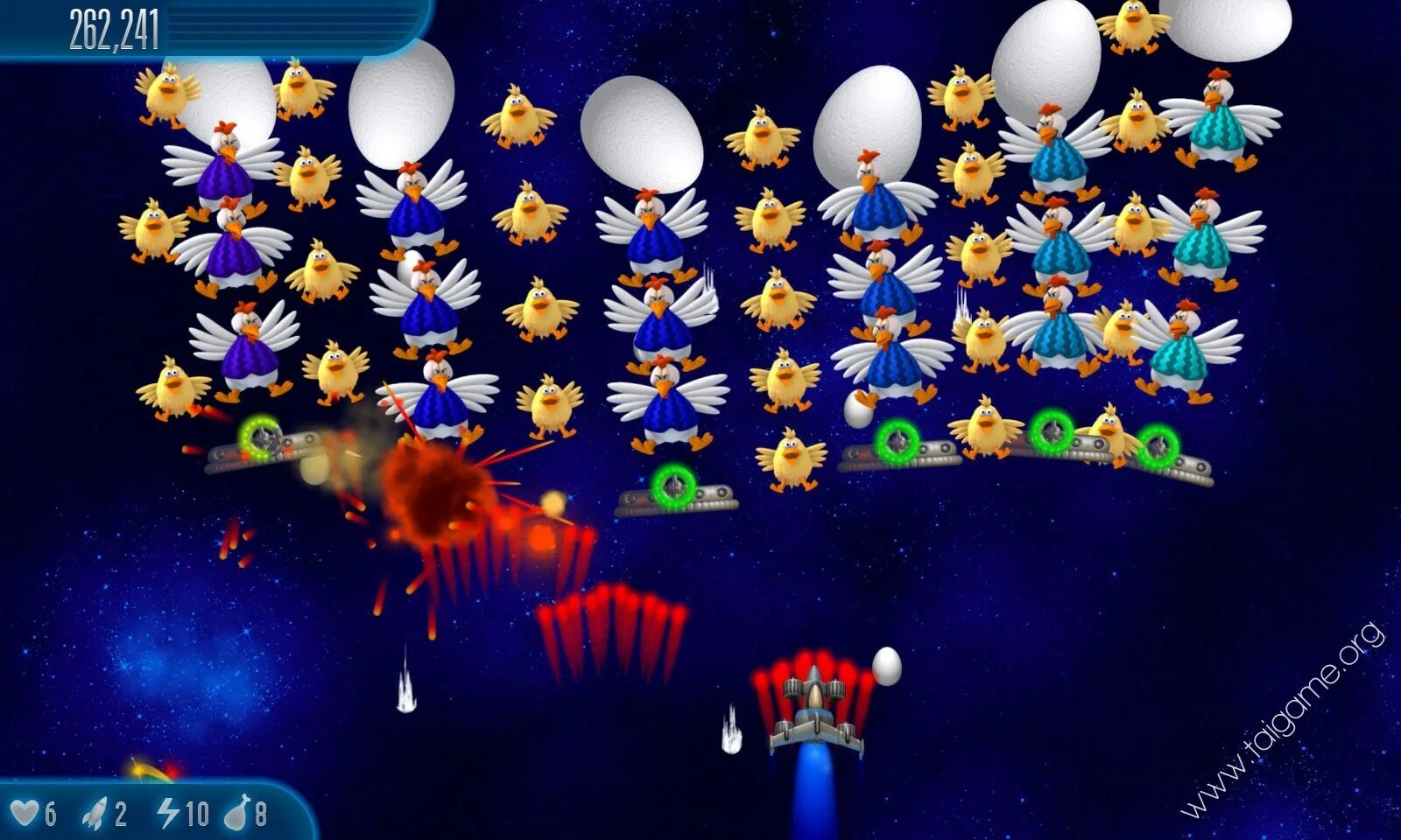 Игра вторжение кур 5. темный клюв. Chicken Invaders 5 Cluck of the Dark Side. Игра Chicken Invaders 5. Chicken Invaders 1999.