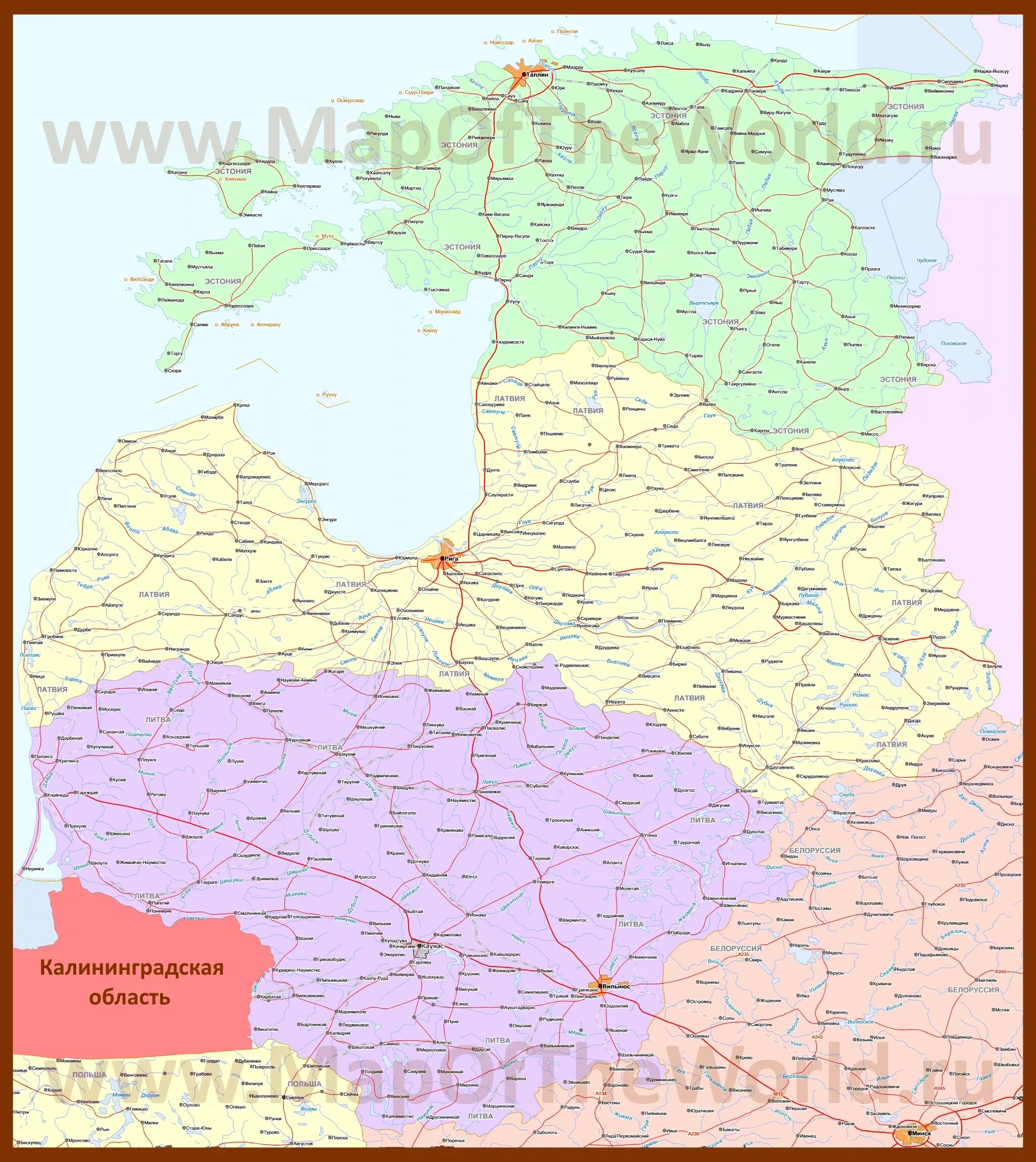 латвия литва эстония политическая карта. физ карта прибалтики. карта автомобильных дорог литва латвия. прибалтика на карте. литва латвия эстония на карте.
