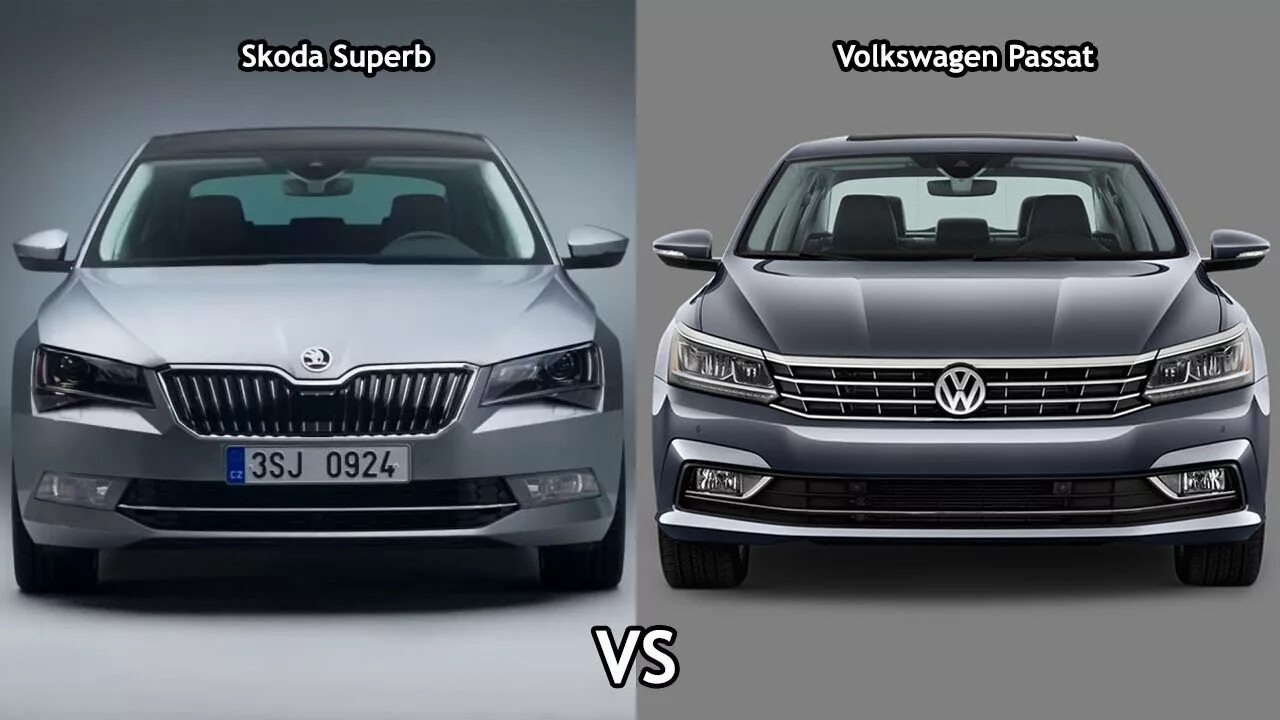 Сравнение volkswagen. Шкода Суперб 2018. Skoda Superb b8. Фольксваген Пассат и Суперб. Volkswagen Passat vs Skoda Superb.