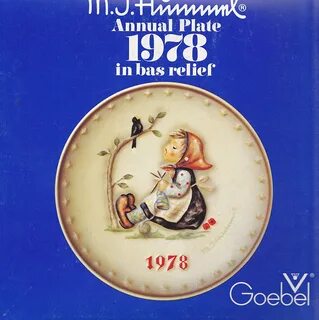 Happy Pastime 1978 GOEBEL MJ 8th Collectors Plate Max 53% OFF Annual Challe...