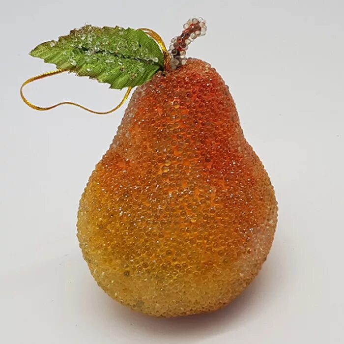 Orange pear. Груша игрушка. Новогодняя игрушка груша. Елочные игрушки фрукты. Оранжевая груша.