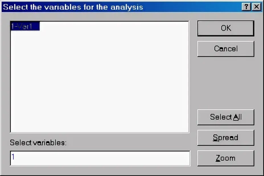 Select variables. React variables Selector.