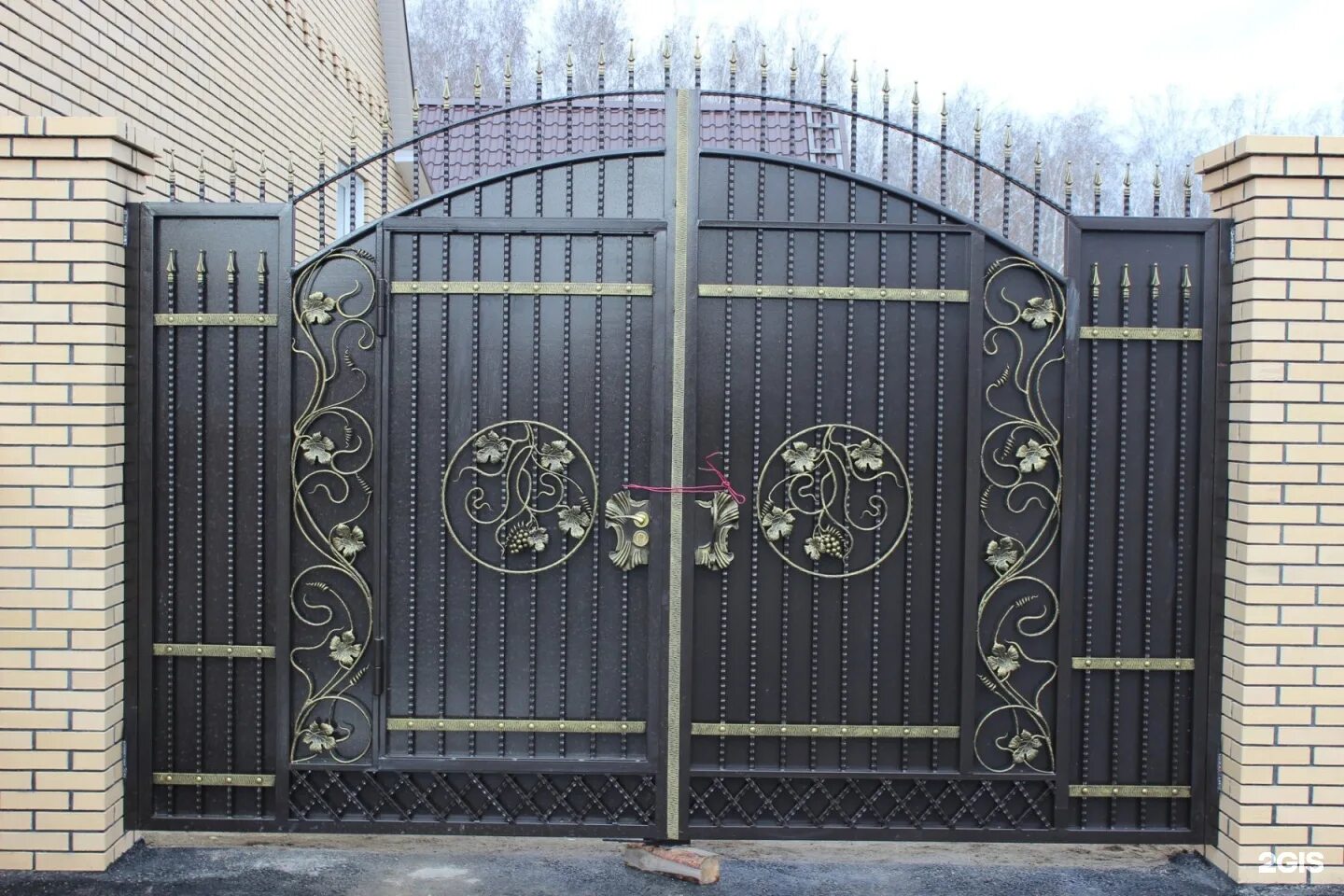 Калитка внутри