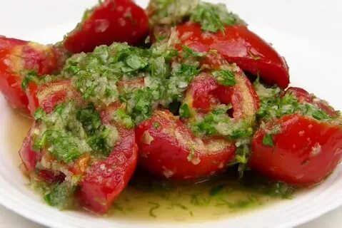 Самый вкусный рецепт помидоры с базиликом