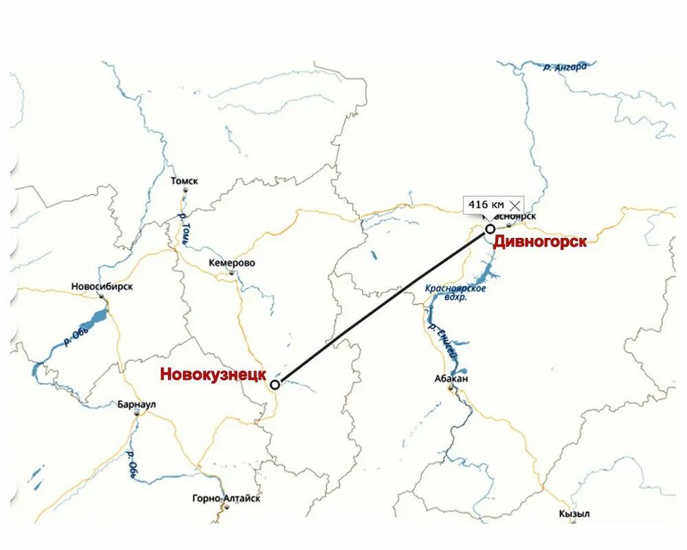 Карта дорог кемерова. Трасса Кемерово Новосибирск карта. Кемерово Дивногорск расстояние.