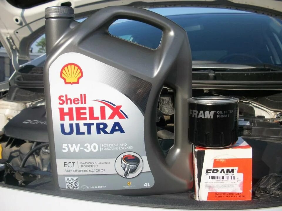 Поло сколько литров масла. Shell Helix Ultra Hyundai Tucson. Шелл Хеликс ультра 5в-40. Shell 5w30 Хендай. Shell Helix Ultra Hyundai.