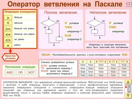 Программа цикл и ветвление