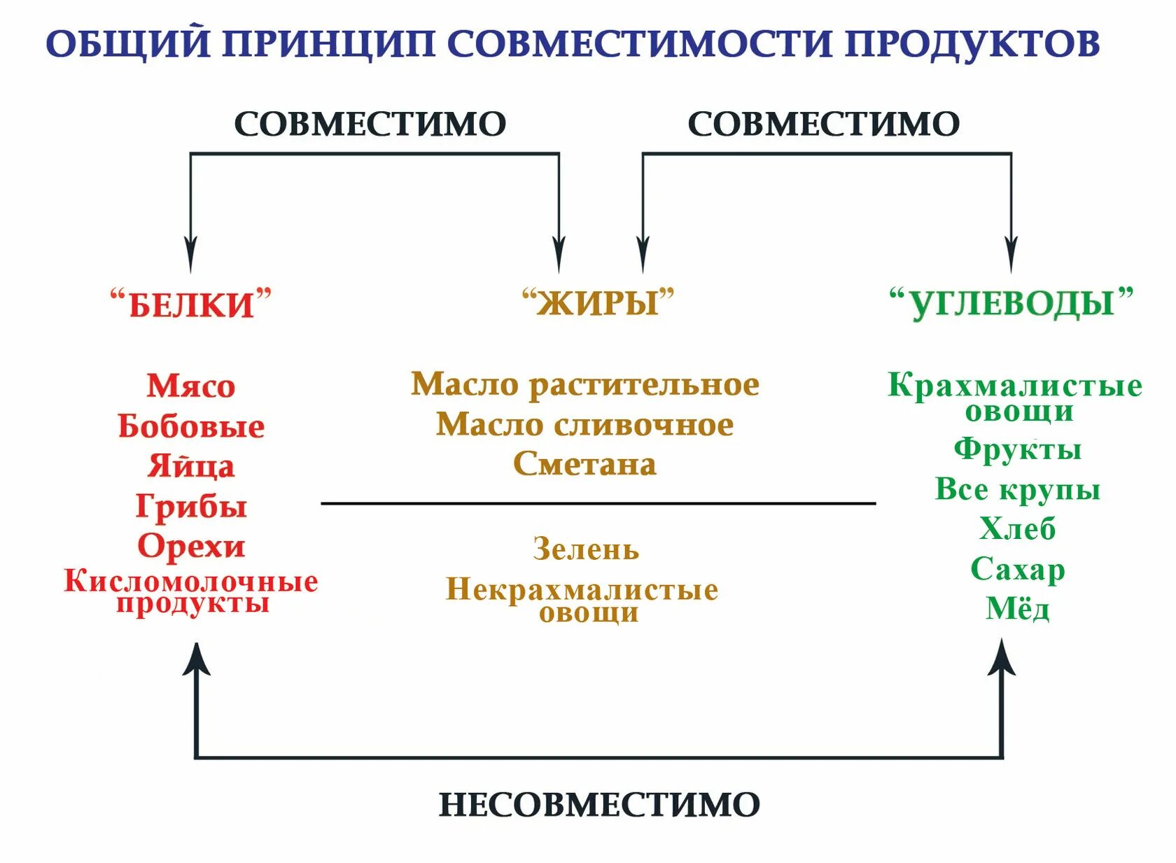 Совместимость продуктов для похудения. Жиры углеводы белки таблица питание совместимости продуктов. Схема совместимости продуктов при раздельном питании. Схема раздельного питания для похудения. Белки жиры углеводы таблица продуктов раздельное питание.