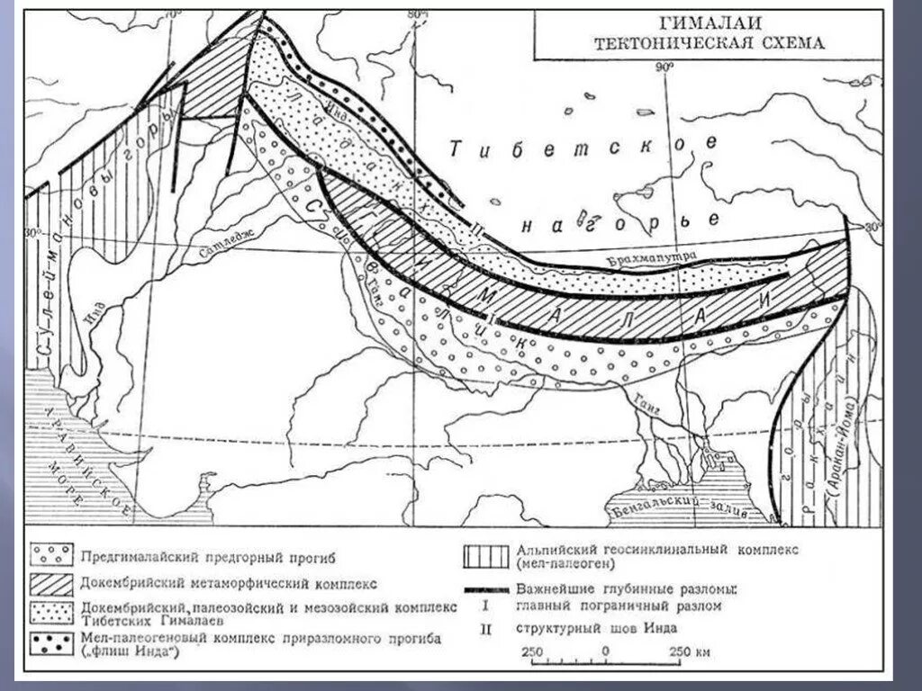 Какой путешественник исследовал геологическое строение центральной азии. Гималаи тектоническая структура. Геологическая структура горы Гималаи. Тектоническая структура гор Гималаи. Геологическое строение карта Гималаев.