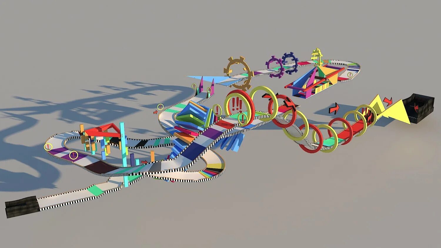 Race 3d model. 3d модель stunt track stl. race track 3d model. race track model 3d blender. гоночная трасса 3д модель.
