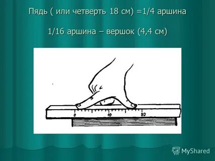 Четверть аршина