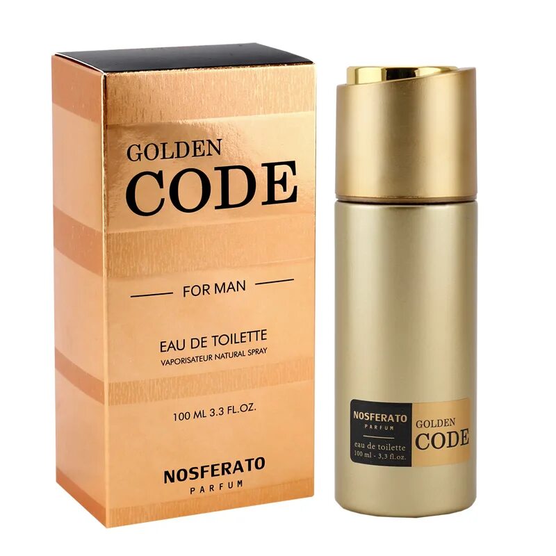 Gold code. Nosferato Parfum Golben code. Today духи. Www.deltaparfum. Com.