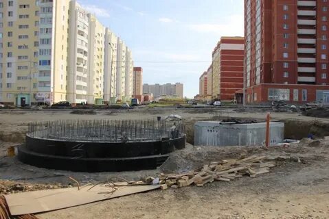Строительство бульвара
