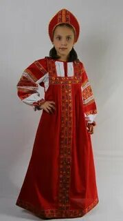Русский народный костюм работа