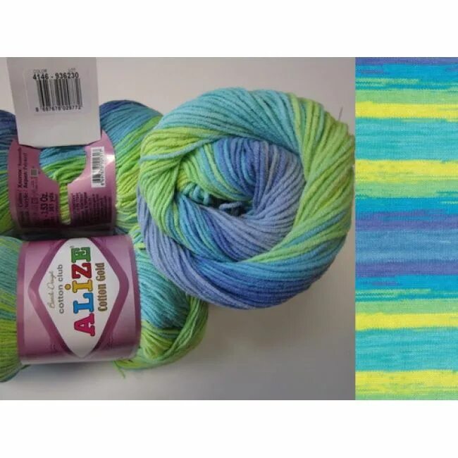 Ализе cotton gold batik. Cotton gold batik 5508. Нитки ализе коттон голд. Пряжа "cotton gold batik" 55% хлопок, 45% акрил, 330м/100гр (4146). Ализе коттон голд батик 5508.