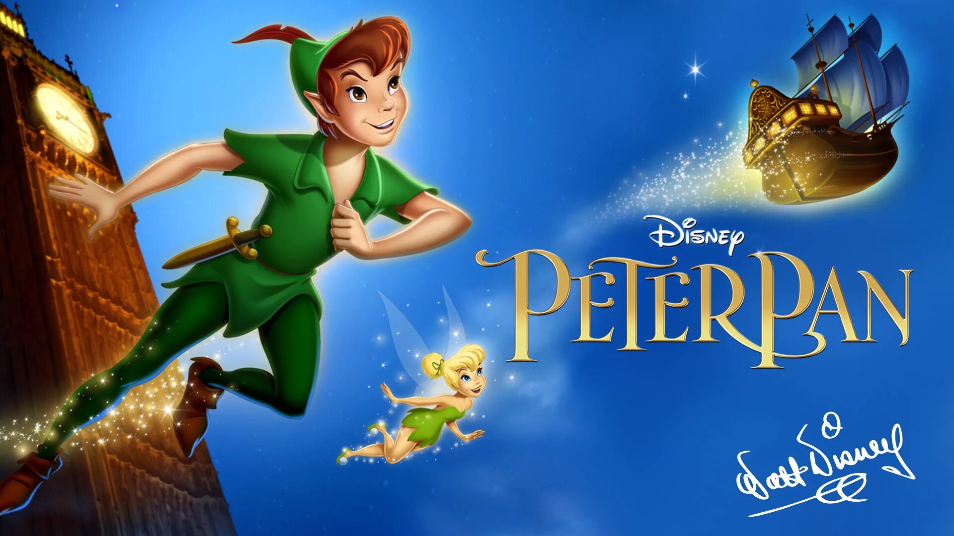 Peter Pan flipbook.