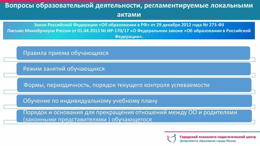 Каким актом законодательства предусмотрена. Процедуры регламентирующие образовательную деятельность. Законы регламентирующие образовательную деятельность в РФ. Нормы регламентирующие образовательную деятельность. Локальные законы РФ.