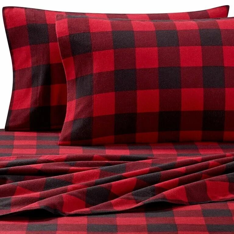 Rigel Red Plaid постельное белье. Постельное белье Flannel. Фланелевое белье икеа.