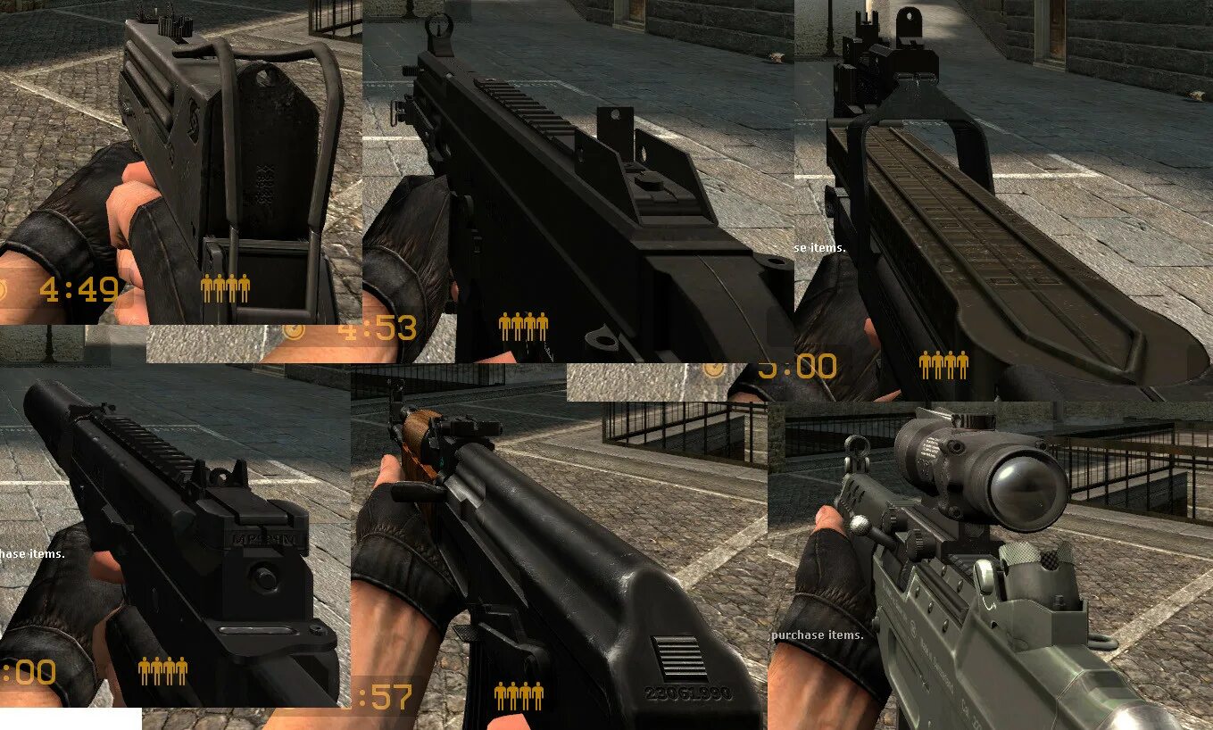 Css skins pack. Страйк соурс хироус 2. cs source weapon skin pack. cs 2 weapons.