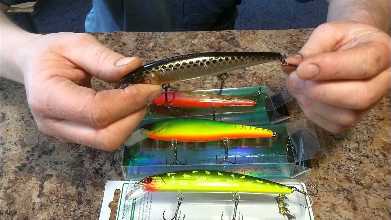 Тсуеки копия дуо тайд минноу. Daiwa td pencil 70. Страйк 90. Косадака варуна xs. Топ воблеров.