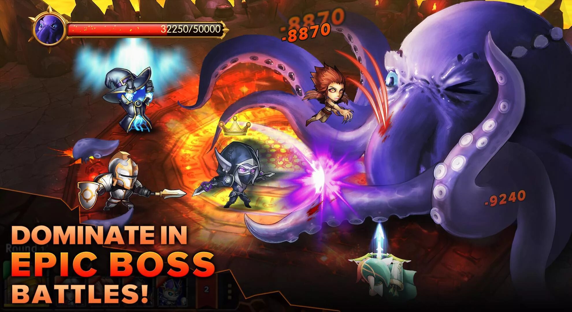 Игра против боссов. Игра heroes tactics. пошаговые битвы с боссами. битва против босса. heroes tactics герои.