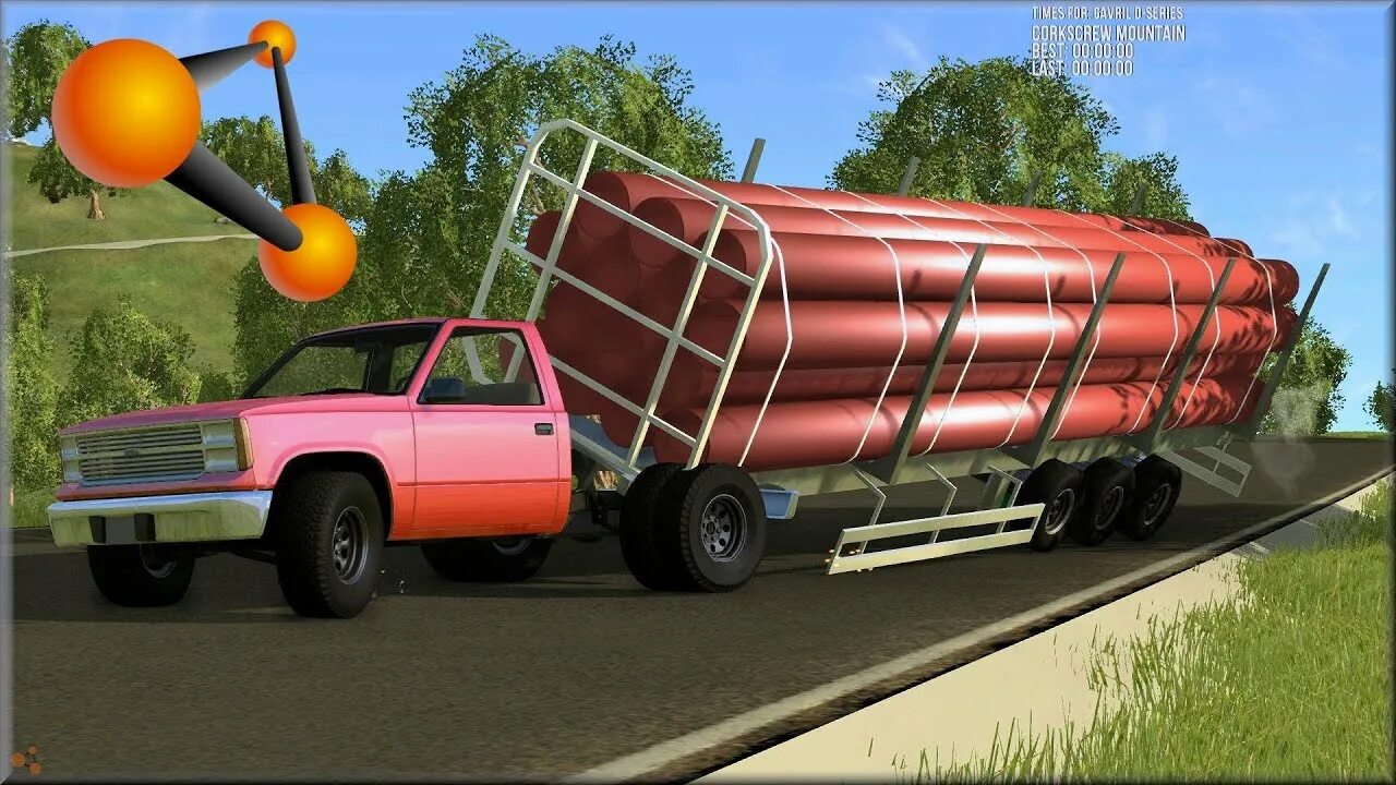 Beamng drive прицепы. Beamng trailer. Gavril t-75 trailer. Beamng car trailer. Beamng drive flatbed trailer.