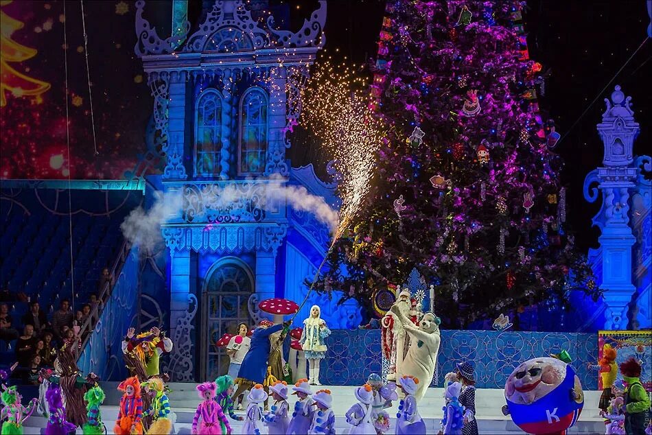 детские новогодние представления волгоград