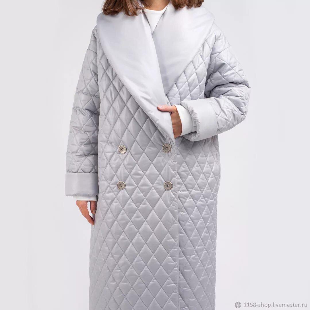 шуба из овчины max mara.