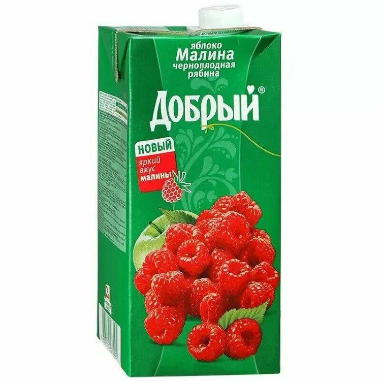 Доброго купить в москве. Сок добрый яблоко 2л. Нектар добрый яблоко малина черноплодная рябина 1л. Сок добрый яблоко, черноплодная рябина, малина 1 л. Сок добрый черноплодная рябина малина.