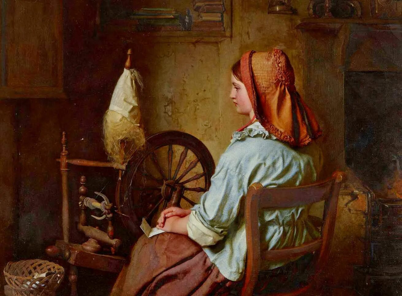 Прях это. John faed. журавлев пряха картина. john faed картины. шотландский живописец john faed (1819 -1902).