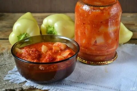 Простое лечо из кабачков на зиму