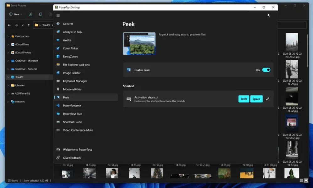 Powertoys windows 11. Функция Peek. Функции Майкрософт. Microsoft советы.