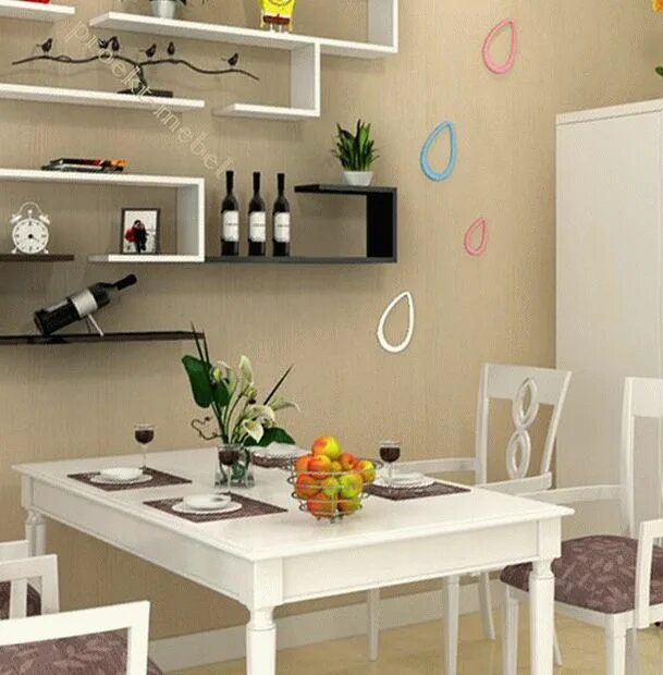 Полка над кухонным столом в интерьере 43 Inspirierende Esstische Moderne Design-Ideen Seite 7 von 43, #design #essti