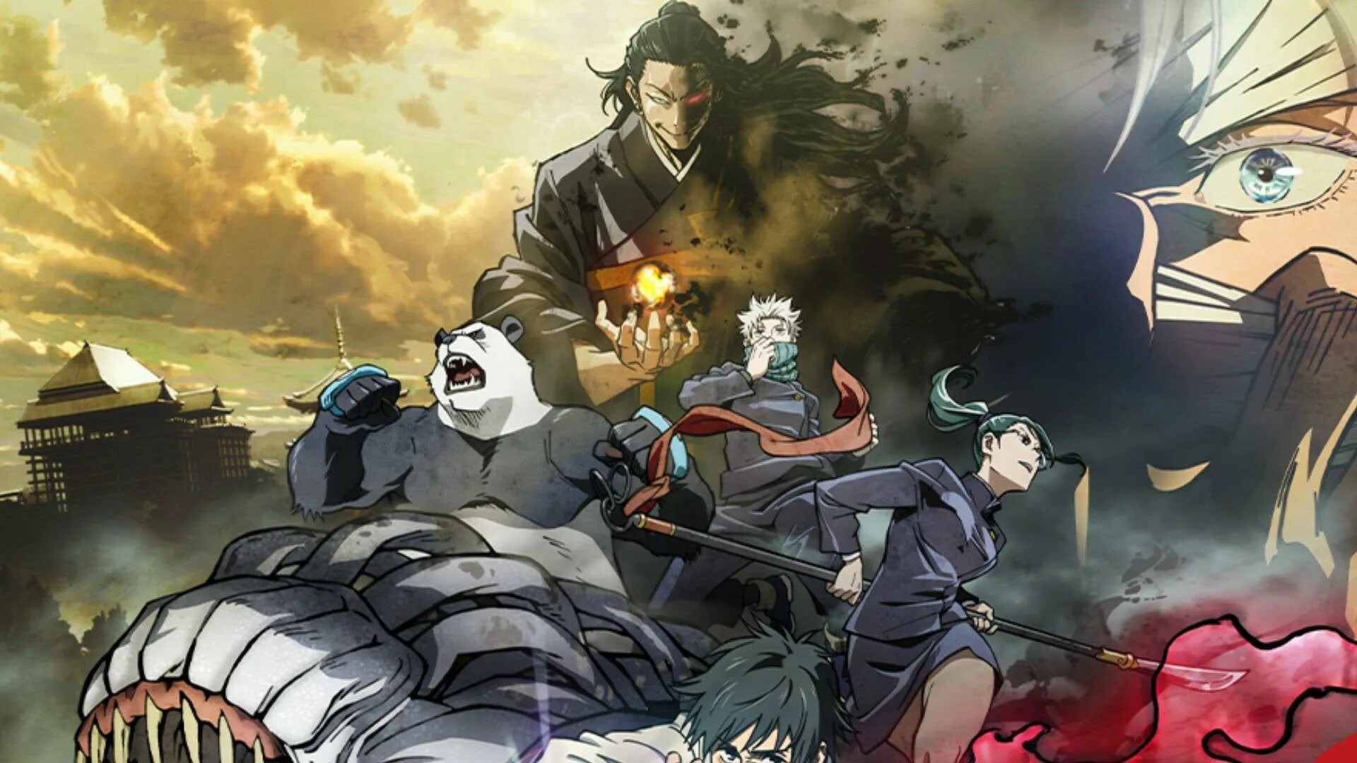 Jujutsu kaisen blue ray. Юта оккоцу магическая битва.