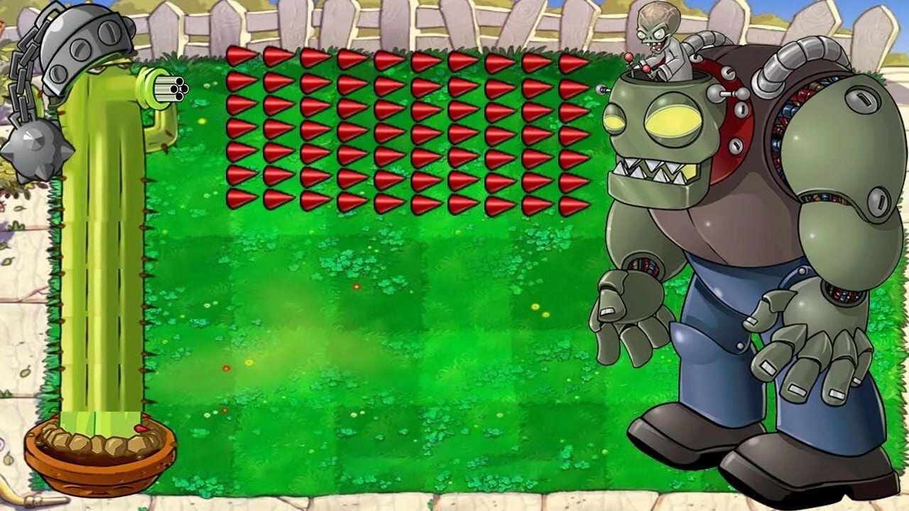 Игра растения против на крыше. Растения против зомби 1 зомбосс. кактус pvz. plants vs zombies кактус. доктор зомбосс лего.