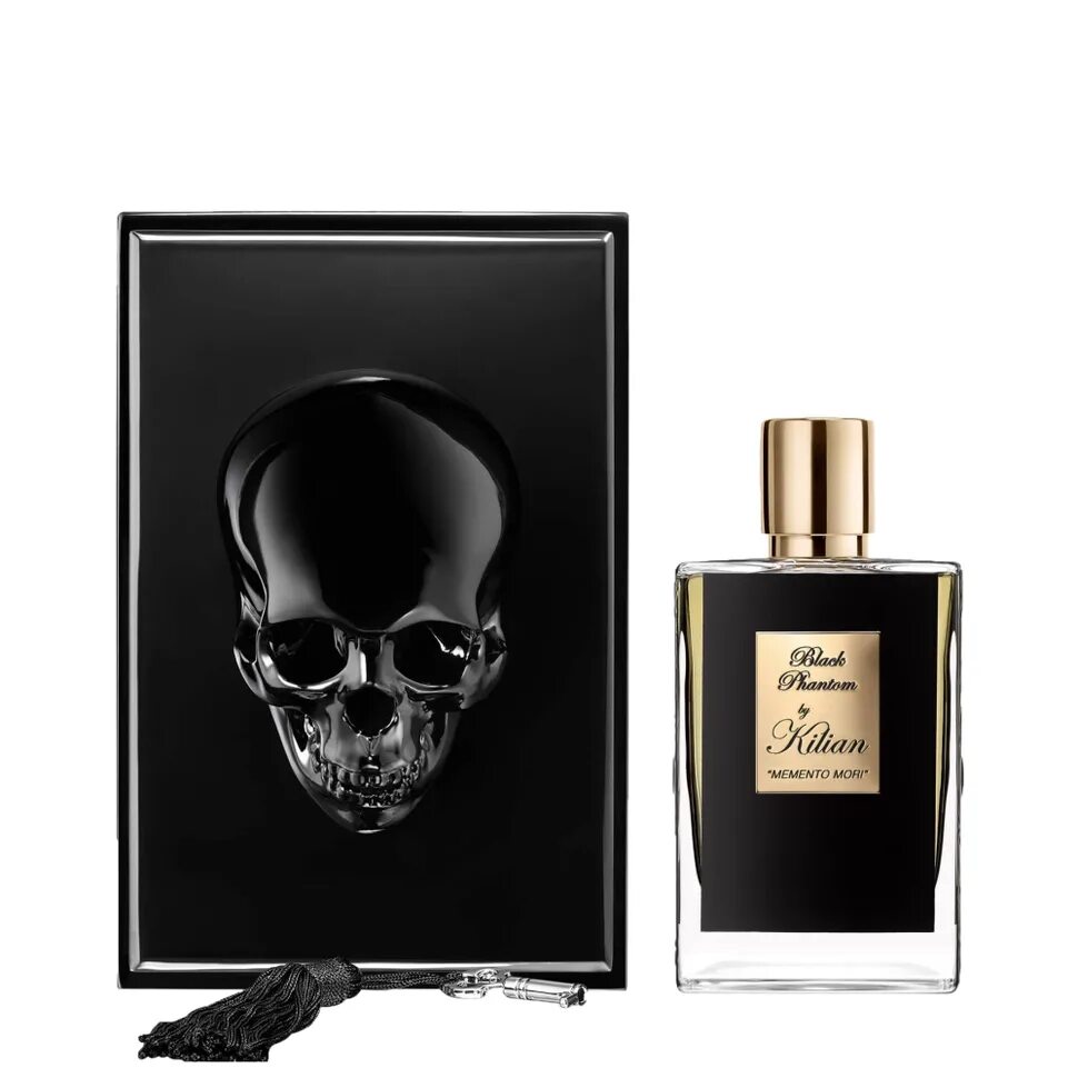 Духи килиан описание. Kilian Black Phantom Memento Mori. Black Phantom by Kilian Memento Mori 50 ml. Black Phantom by Kilian. Kilian Black Phantom EDP 50ml.